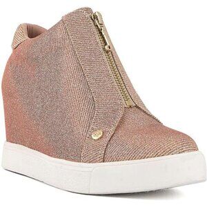 Juicy Couture Women's Platform Wedge Sneakers High-Top Shoes-Journey